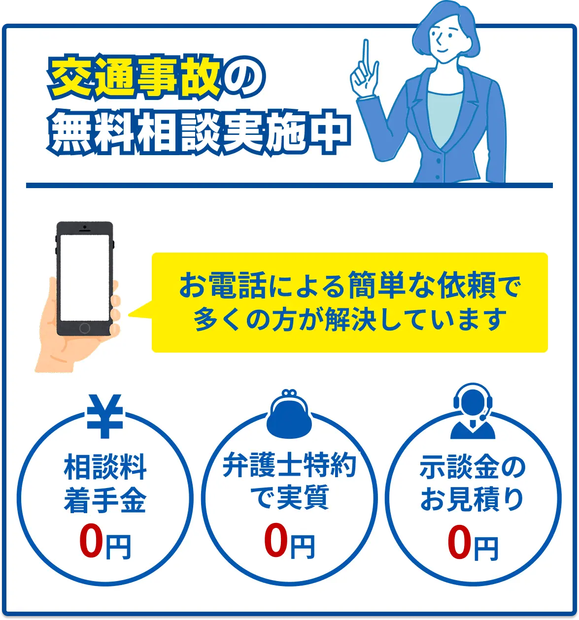 ご相談は無料です